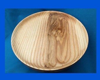 A Large - highly figured / grained Ash wood Bowl / platter  - SALE ITEM