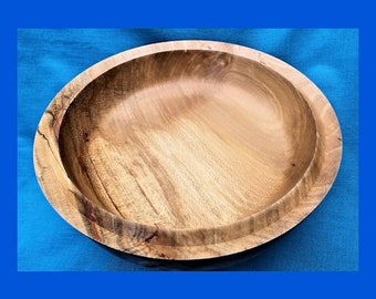 A Large - highly figured - (Red) Beech wood Bowl  - ideal for fruit - - SALE ITEM