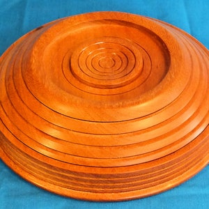 Tigerwood Gonçalo alves Bowl nice grain and colour SALE ITEM wooden bowl image 5