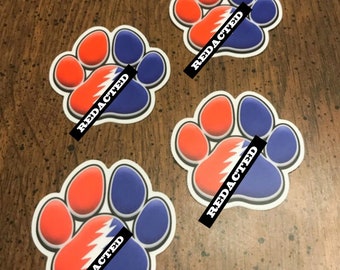 Paw Print vinyl sticker