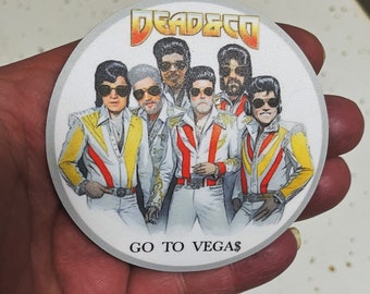 Go To Vegas 3” Vinyl Sticker Grateful Dead And Company Parody Art