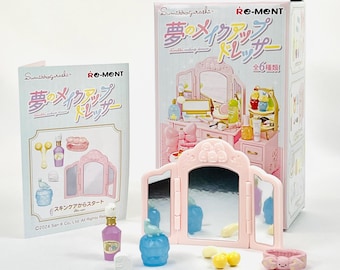 Re-ment 2024 Sumikko Gurashi Makeup Dresser Miniatures: Skin Care Set (Box #1)