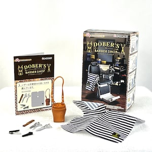 Re-Ment 2022 Dober’s Barber Shop: Scissors & Shaving Tools - Box 3