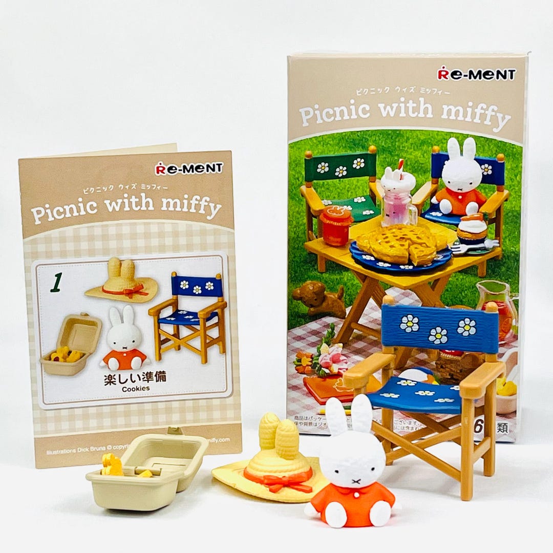 Re-ment 2025 Miffy Picnic: Cookies Set Box #1 - Etsy