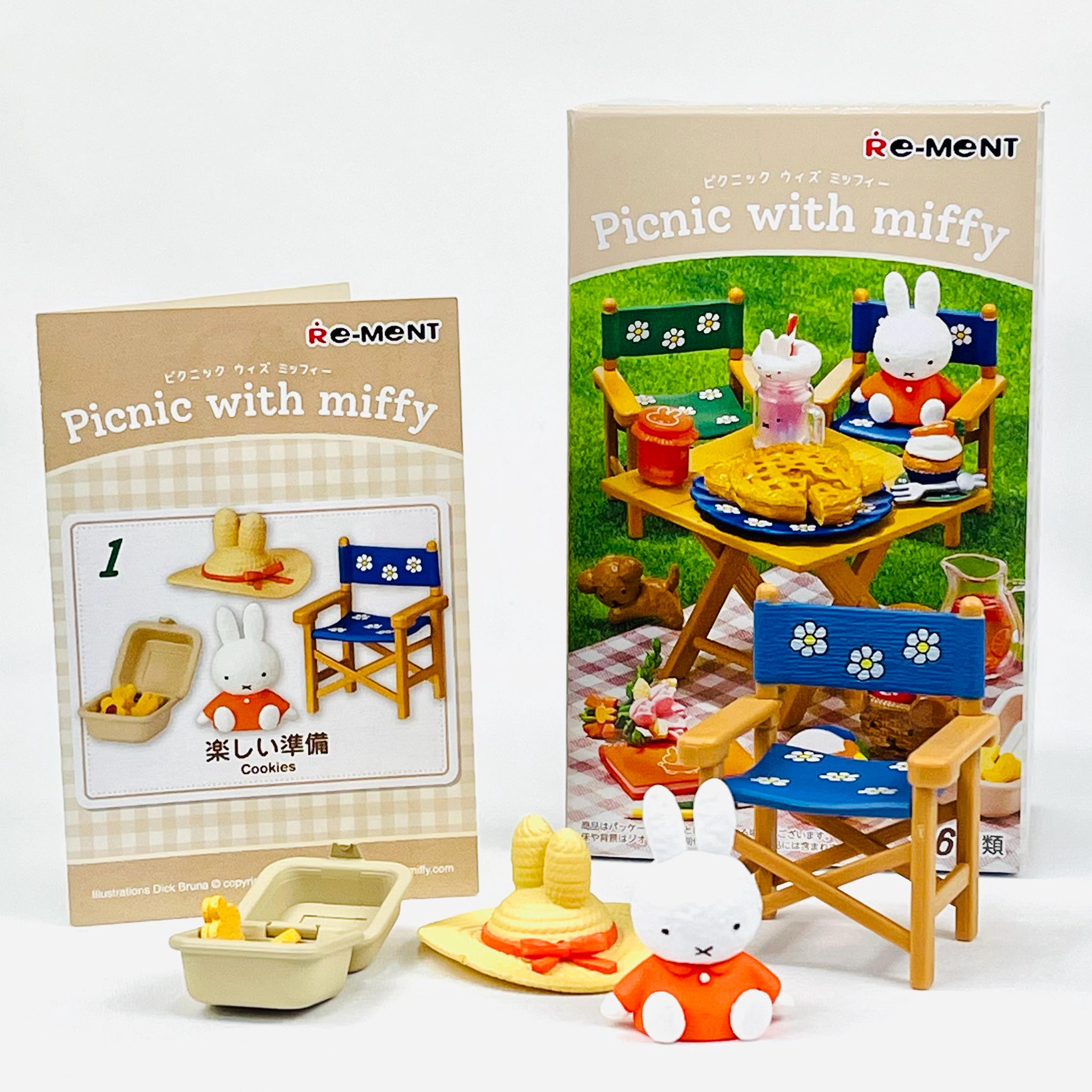 Re-ment 2025 Miffy Picnic: Cookies Set Box #1 - Etsy