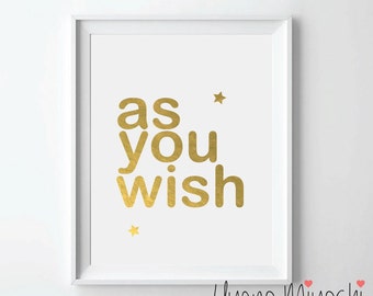 The Best Love Quote Gold Foil Print Gold Print Custom Print | Etsy