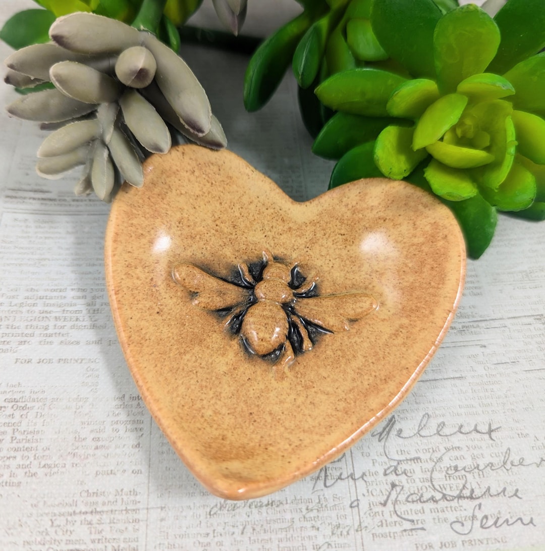 Bracelet and Dish Set- Honey