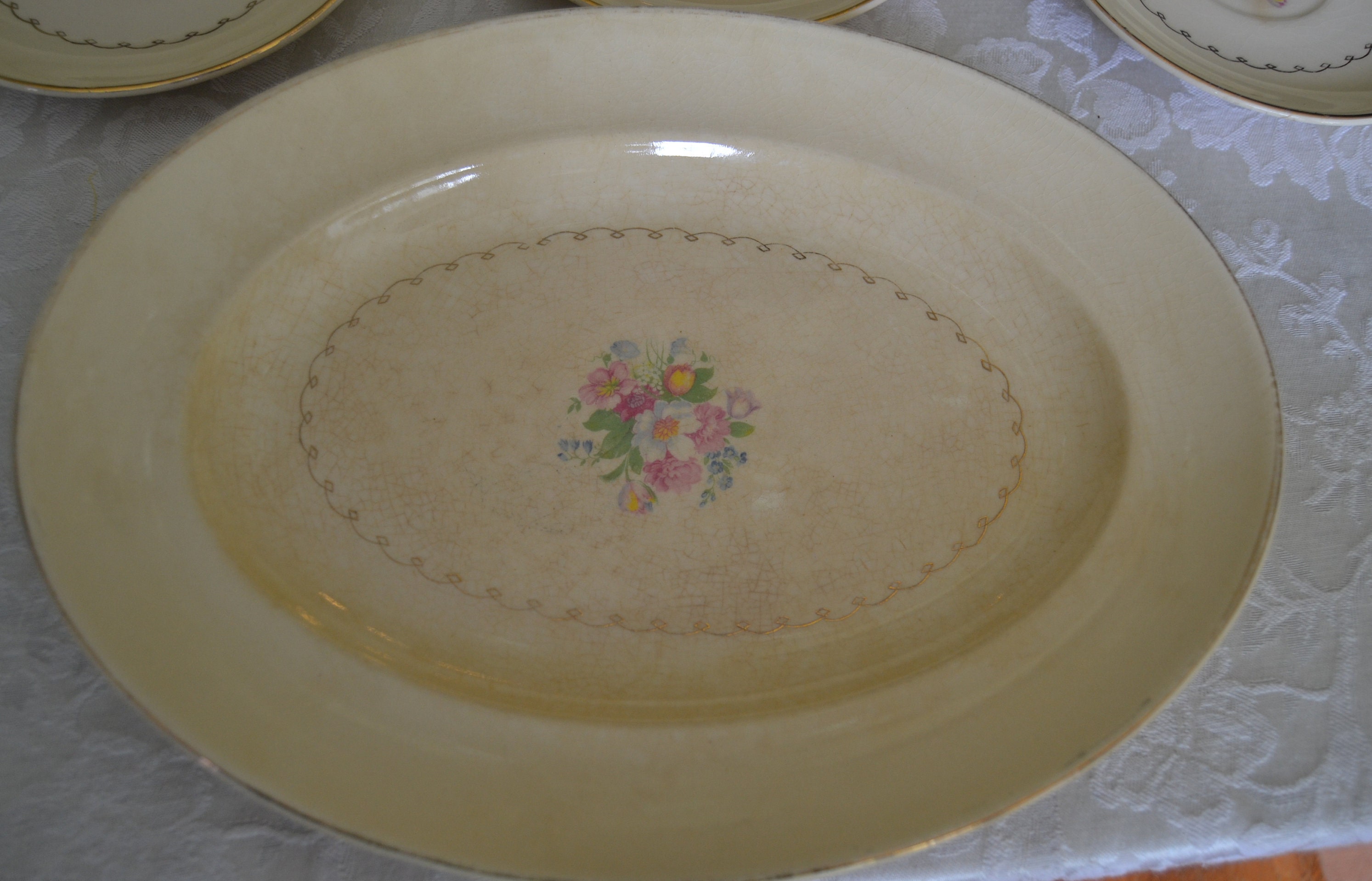 Paden City Pottery Co.usah466 Saucersplattervintage Etsy