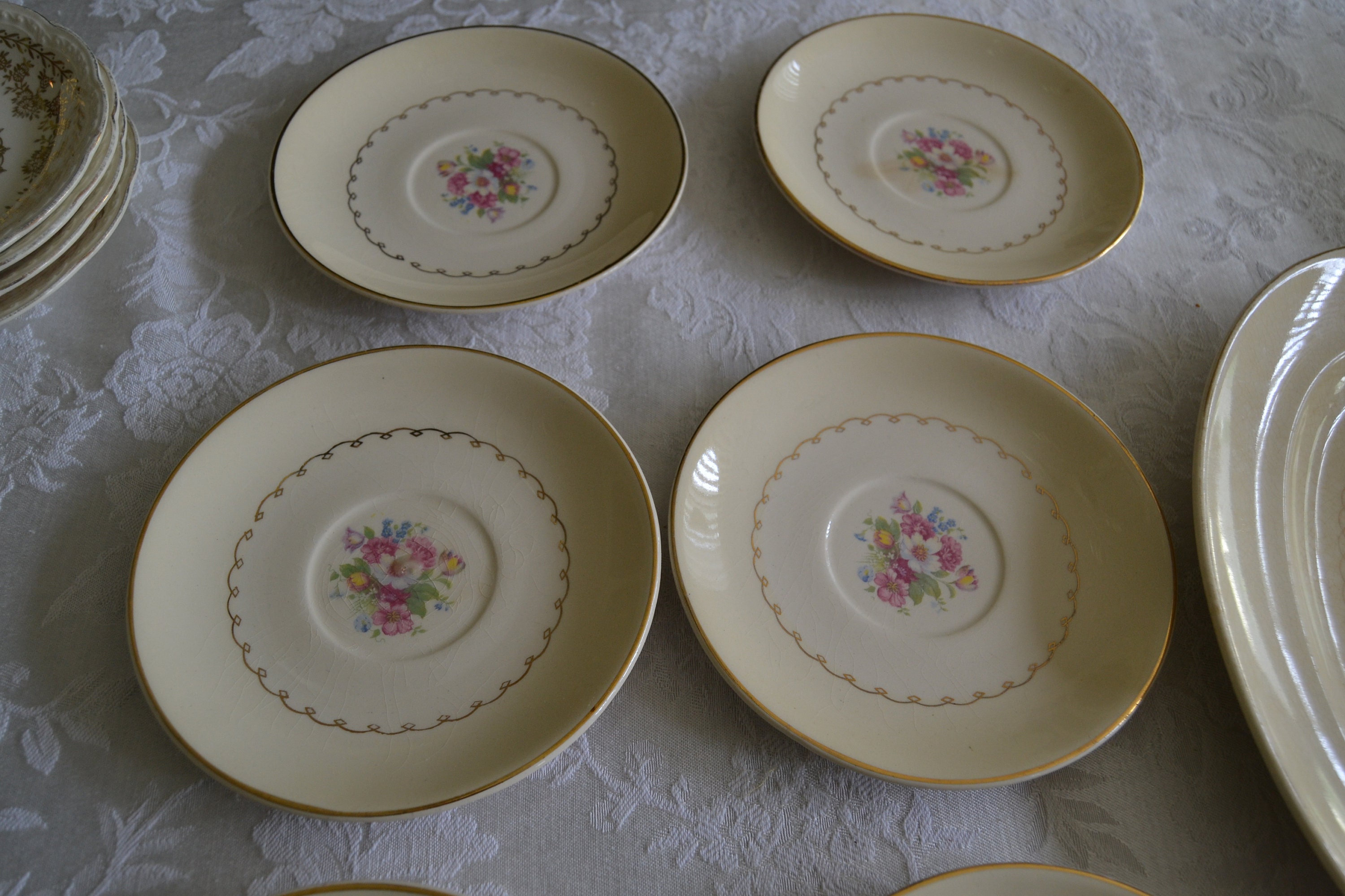 Paden City Pottery Co.usah466 Saucersplattervintage Etsy