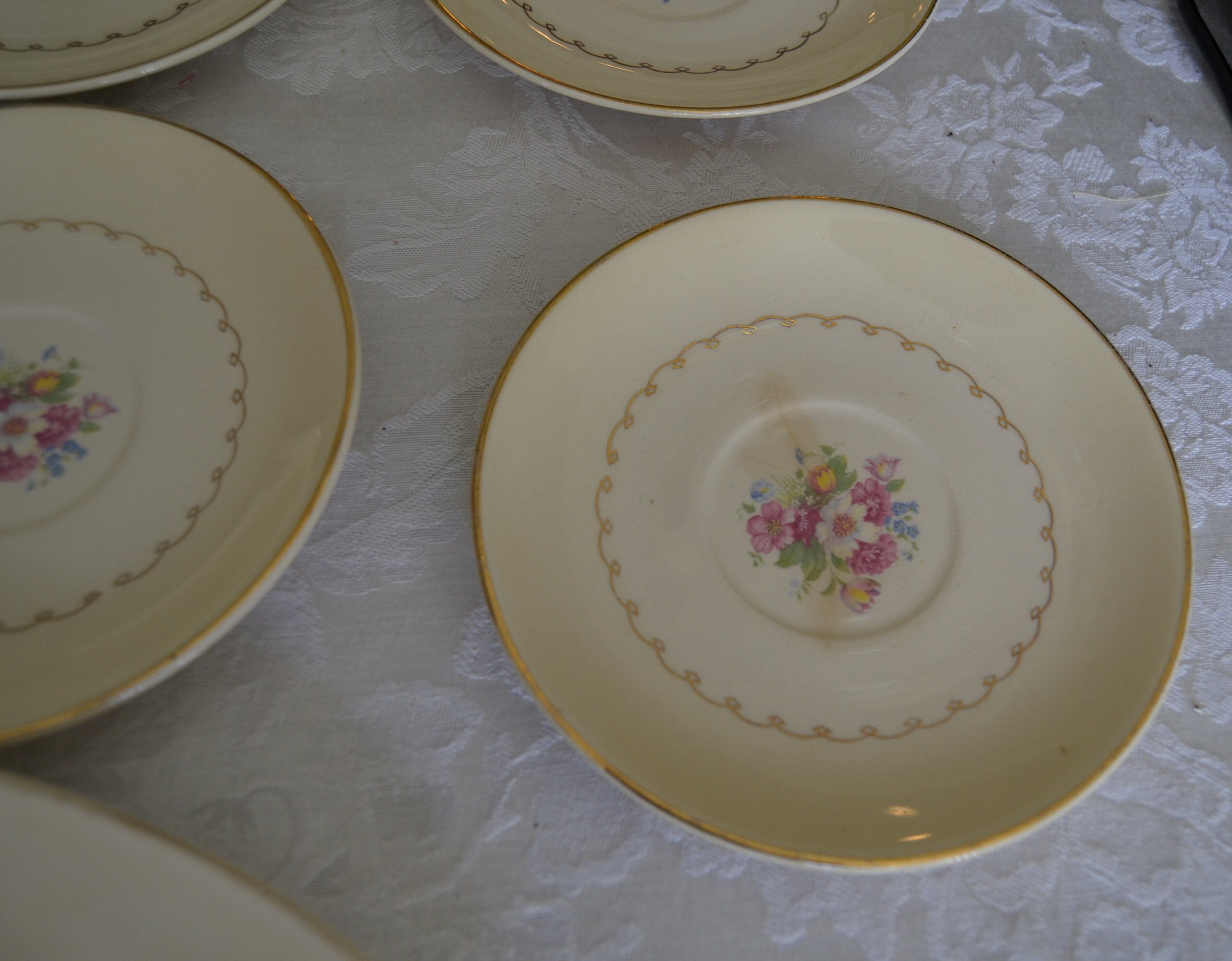 Paden City Pottery Co.usah466 Saucersplattervintage Etsy