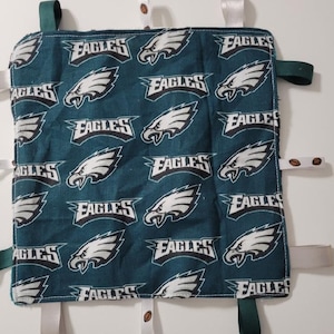 Philadelphia Eagles Baby Tag Security Blanket
