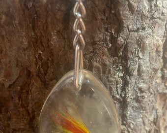 Hand Tied Fly Resin Keychain