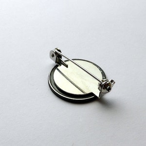 Spilla Da Cravatta In Oro Giallo A Basso Titolo Con Opale Bianco Nobile - Foto 7