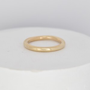 Bold Round Stacking Band 14k Gold, Gold Filled, or Sterling Silver Ring
