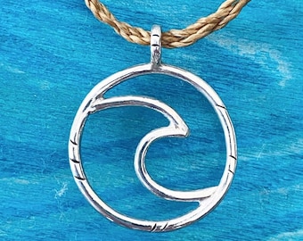 Ohana Wave Pendant // MADE TO ORDER