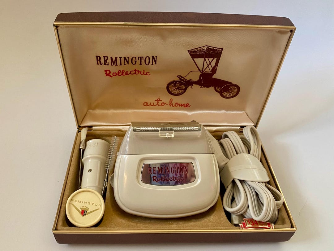 Remington Vintage Rollectric Electric Shaver / 1950s / Vintage Grooming ...