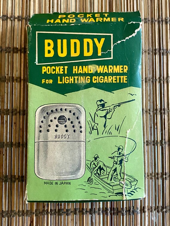 1960s Vintage Buddy Pocket Hand Warmer / Vintage Camping / Vintage Sporting 