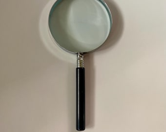 Vintage Magnifying Glass / 1950s office supplies / vintage desk accessory