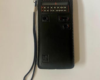Vintage 1980s Koss music box portable am/fm/ PARTS ONLY  / vintage am/fm radio / retro radio /