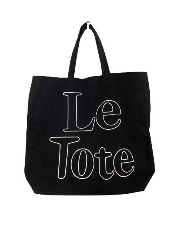 Vintage Le Bag / Le tote / 1970s / 1980s / market bag… - Gem