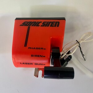Vintage RadioShack Dual Sound Siren 49-488D - Untested, Bent, As-Is