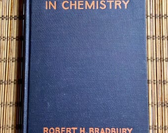 1923 Vintage chemistry  book / Laboratory Studies in Chemistry / hardcover / rare vintage book
