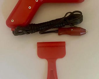 Quickee Vintage Windshield Defroster Gun With Leather Case