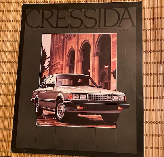 1983 Toyota Cressida Sales Brochure and Product Guide /vintage Car