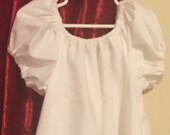 Old Fashioned Classic Peasant Top, Pirate Costume, Ren Faire, Victorian Blouse