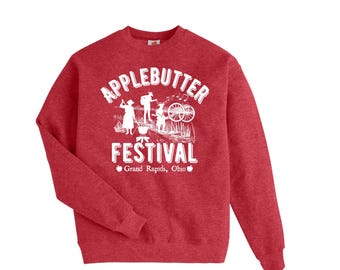 Sudadera del Festival de la Mantequilla de Manzana de Grand Rapids, Ohio