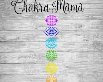 Chakra Svg Etsy
