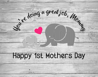 Download First Mothers Day Svg Etsy