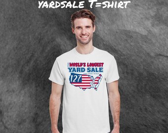 Camiseta unisex US 127 World's Yardsale (Venta de garaje más larga del mundo)