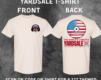 Camiseta unisex estilo tour de la US 127 World's Longest Yardsale