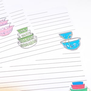 Printable Set of 5 Pyrex Themed Recipe Cards - Etsy