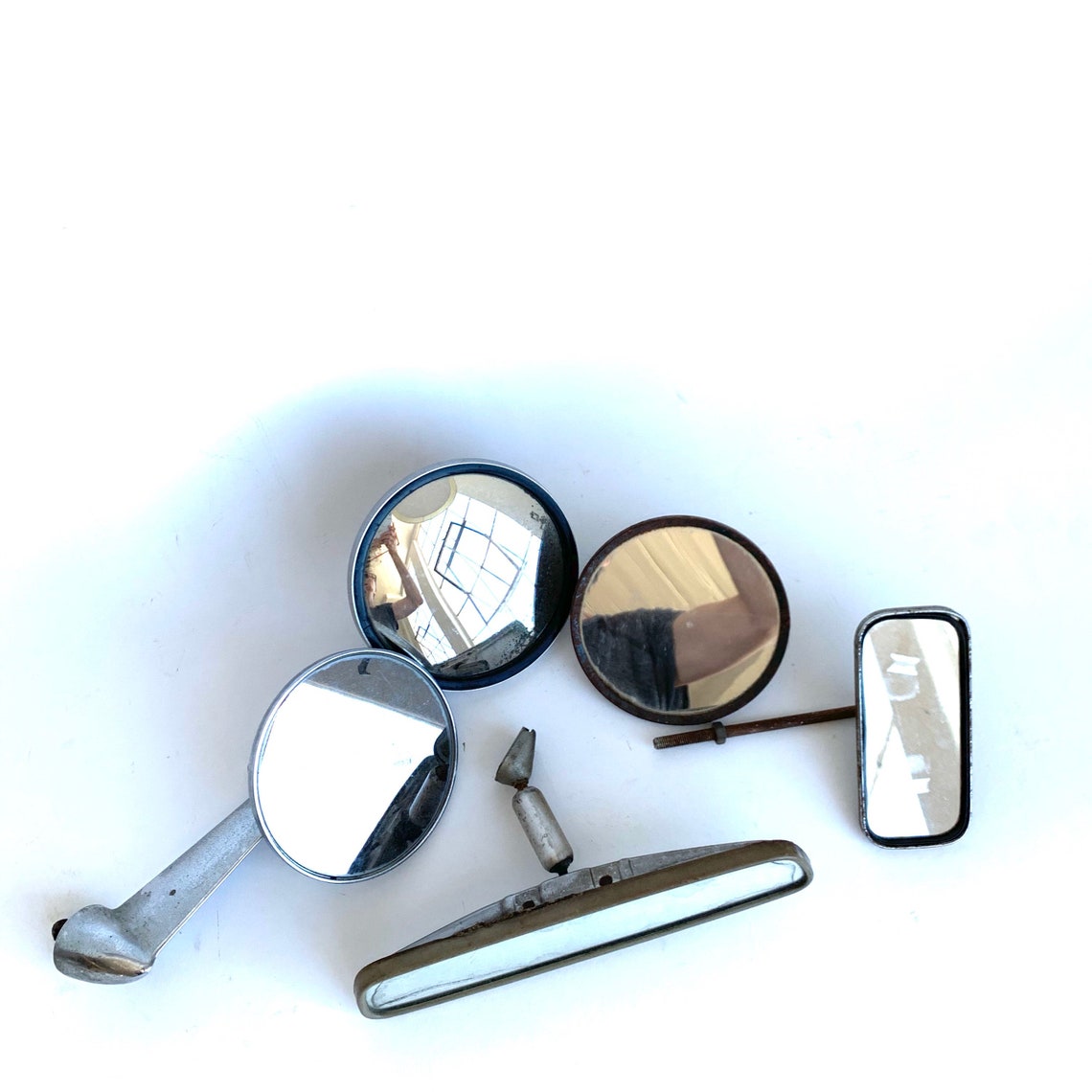 Lot of Vintage Automobile Mirrors // Five Car Side and Etsy