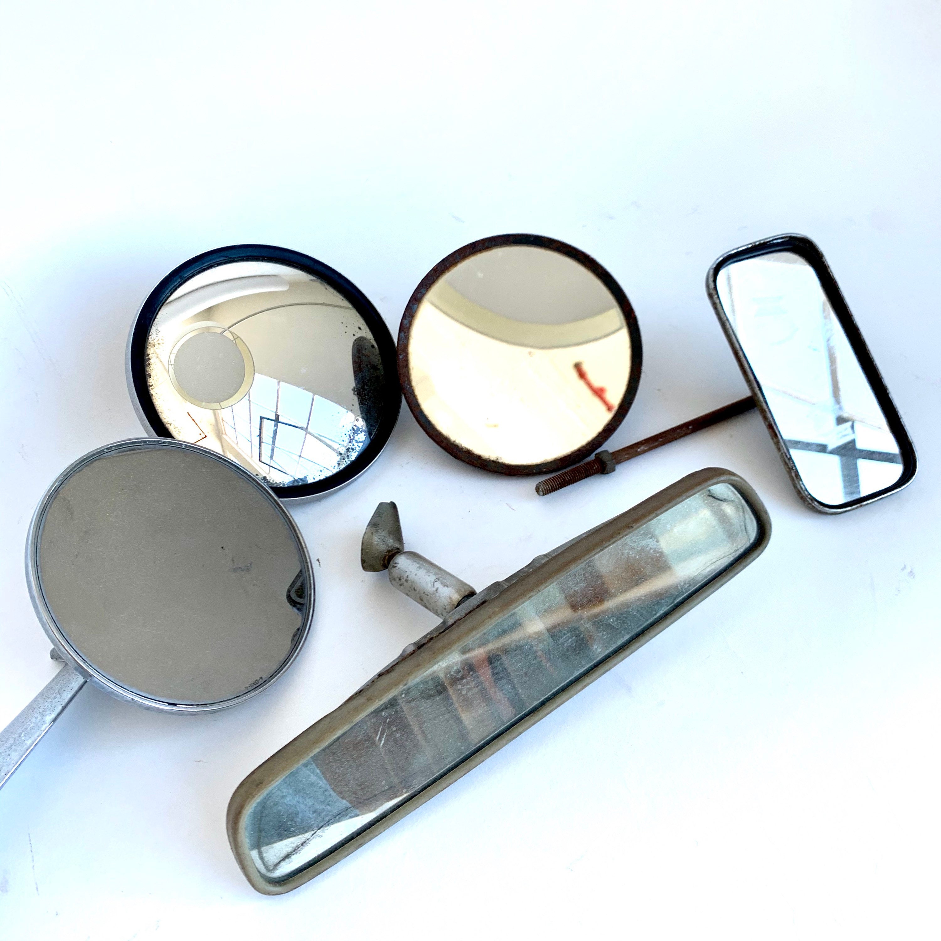 Lot of Vintage Automobile Mirrors // Five Car Side and Etsy