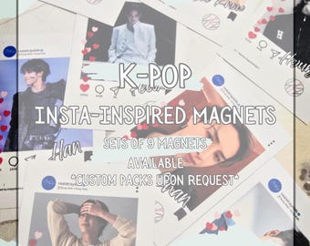 K-POP Magnet Sets | Flexible Magnets