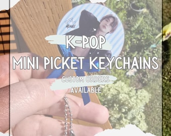 K-POP Keychains | Mini Pickets