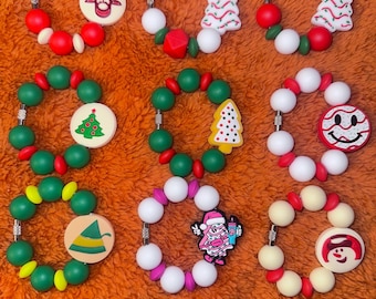 Christmas charm for Stanley cup or yeti tumbler handle Christmas tree cakes cookies elf bougie