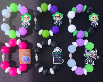 beetle guy Betelgeuse charms for Stanley cup or Yeti tumbler handles Halloween