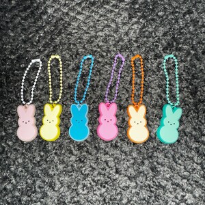 Easter bunny Charm for Stanley Cup Tumbler Handle water bottle Yeti Keychain Accessories Accessory