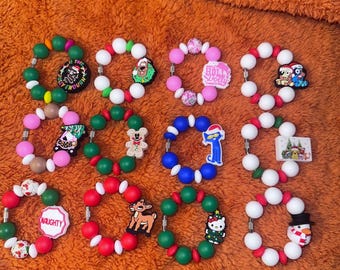 Christmas charms for Stanley cup handle or yeti tumbler