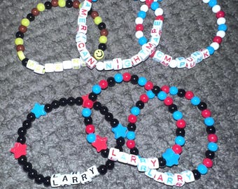 wrestling inspired friendship bracelets