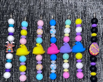 Easter charm for Stanley cup or yeti tumbler handle chick bunny Cadbury crème egg