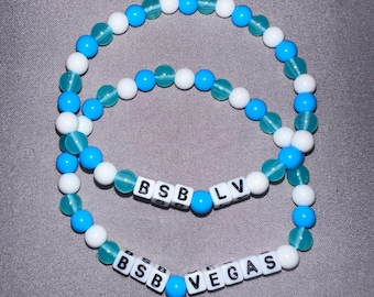 Backstreet Boys friendship bracelet Vegas LV BSB