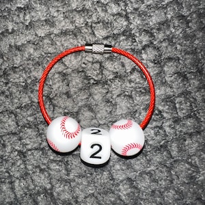 Taschenanhänger Baseball Nummer Charm Basketball Fußball Fußball