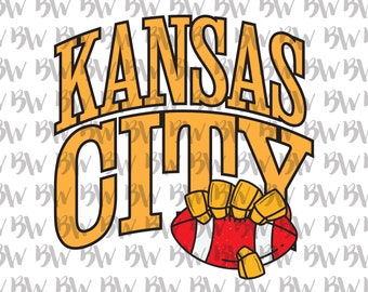 Kansas City, Chiefs, Kids, Football, PNG, SVG, Digital File, Sublimation File, DTF File