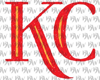 Kansas City, KC, Chiefs, PNG, SVG, Digital File, Sublimation File