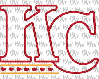 Kansas City, Chiefs, Arrowhead, Simple, PNG, SVG, Digital File, Sublimation File